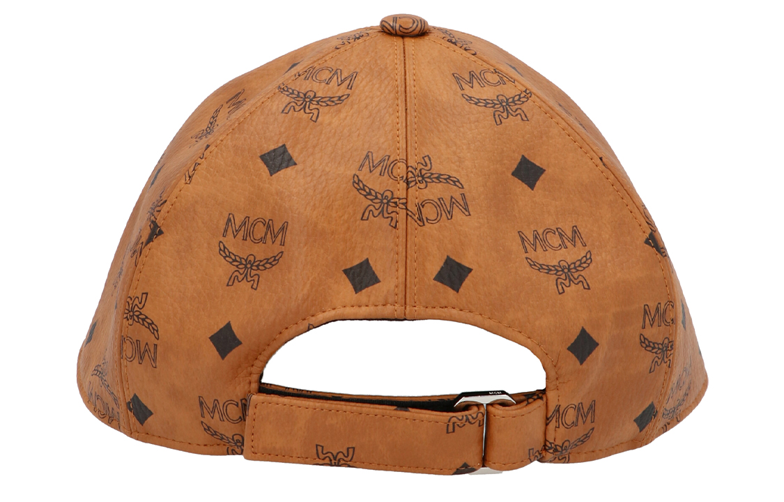 Shop MCM Logo Canvas Baseball Cap for Men MECBAMM01CO