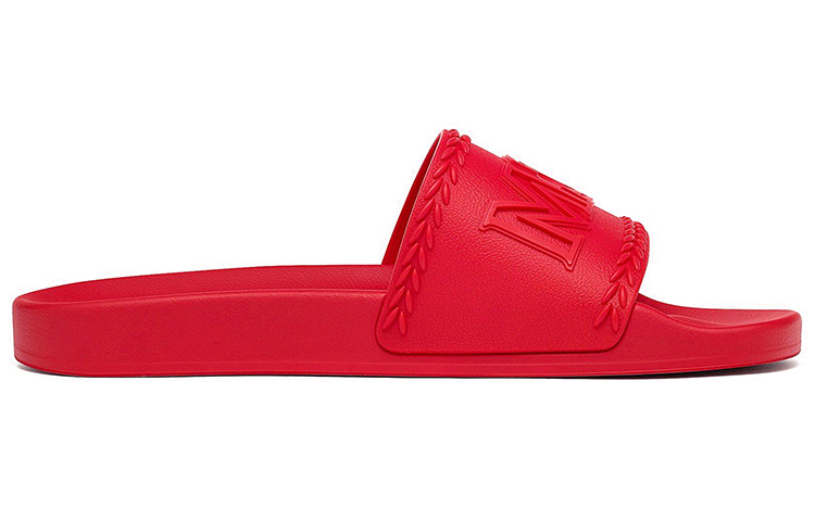 Order MCM Logo Rubber Slide 'Red' MEXBSMM13R0041