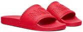 Lookbook MCM Logo Rubber Slide 'Red' MEXBSMM13R0041