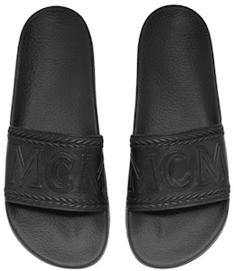 Sandal Logo MCM 'Hitam' MEXASMM21BK Shop Sandal Logo MCM 'Hitam' MEXASMM21BK