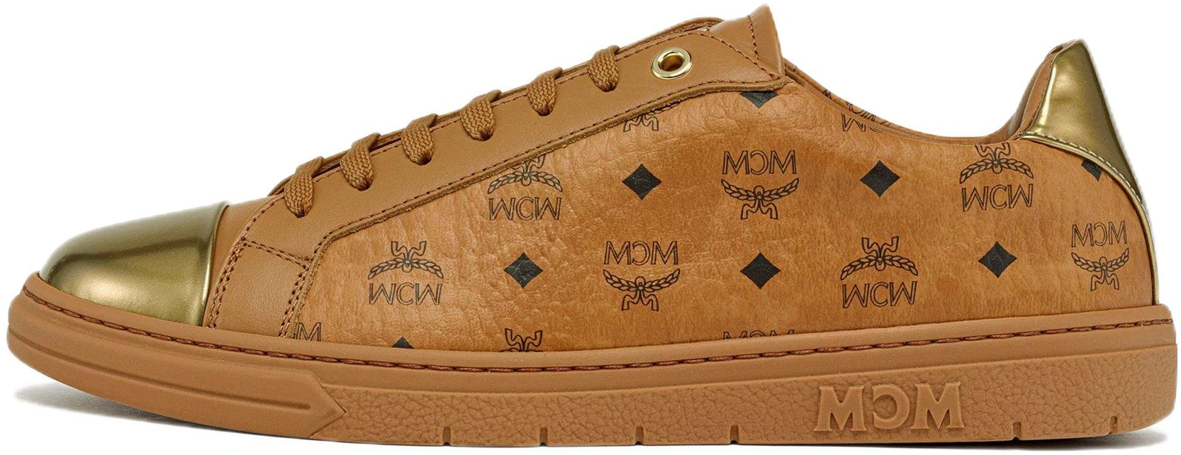 mcm-low-top-round-toe-fashion-sneakers-brown-monogram-leather-mexdstd-07-co