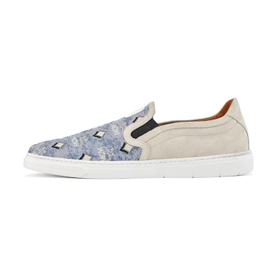 MCM Low-Top Sneaker 'Beige Blue'