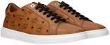 Order MCM Low-Top Sneaker ''Braunes Leder'' MEXDATD03CO