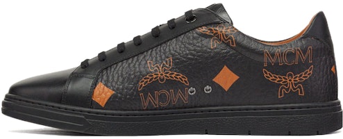 MCM Low Top 'Black Calfskin' MEXDATD01BK041 MCM Low Top 'Black Calfskin' MEXDATD01BK041