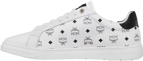 MCM Low Top 'Fashion Sneaker Black and White' MEXBAMM03WT MCM Low Top 'Fashion Sneaker Black and White' MEXBAMM03WT