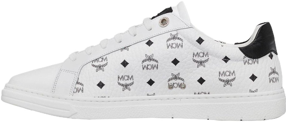 MCM Low Top 'Fashion Sneaker Black and White' MEXBAMM03WT Buy MCM Low Top 'Fashion Sneaker Black and White' MEXBAMM03WT