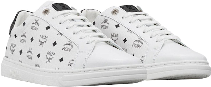 MCM Sepatu Low Top 'Sneaker Fashion Hitam Putih' MEXBAMM03WT Lookbook MCM Sepatu Low Top 'Sneaker Fashion Hitam Putih' MEXBAMM03WT