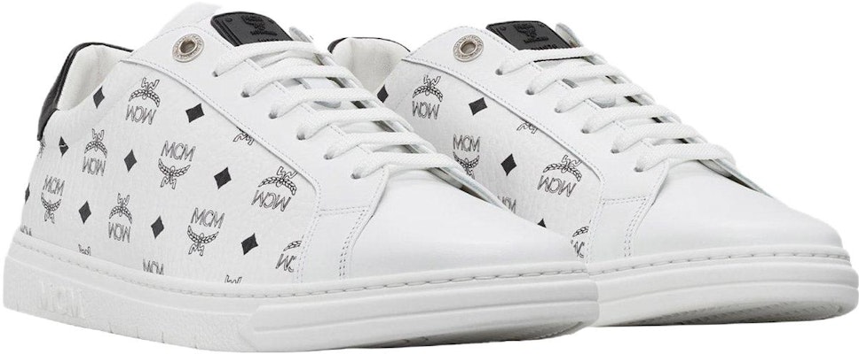 MCM Low Top 'Fashion Sneaker Black and White' MEXBAMM03WT Lookbook MCM Low Top 'Fashion Sneaker Black and White' MEXBAMM03WT