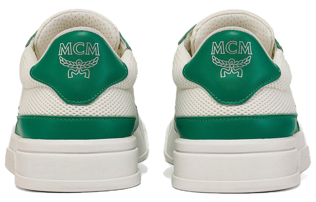Shop MCM Low Top ''Pelle Verde'' MEXDASW01J8040