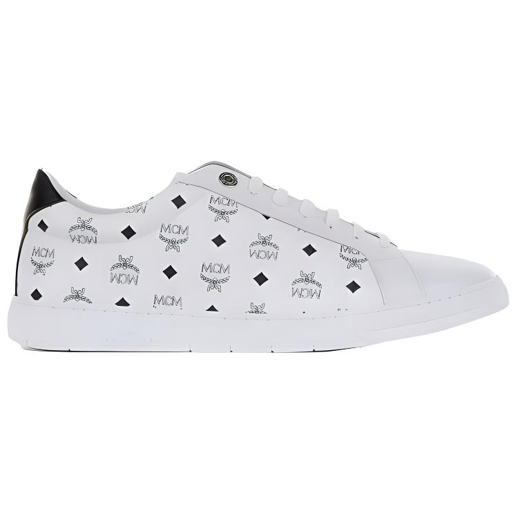MCM Low Top Lace Up 'White' 圖 2