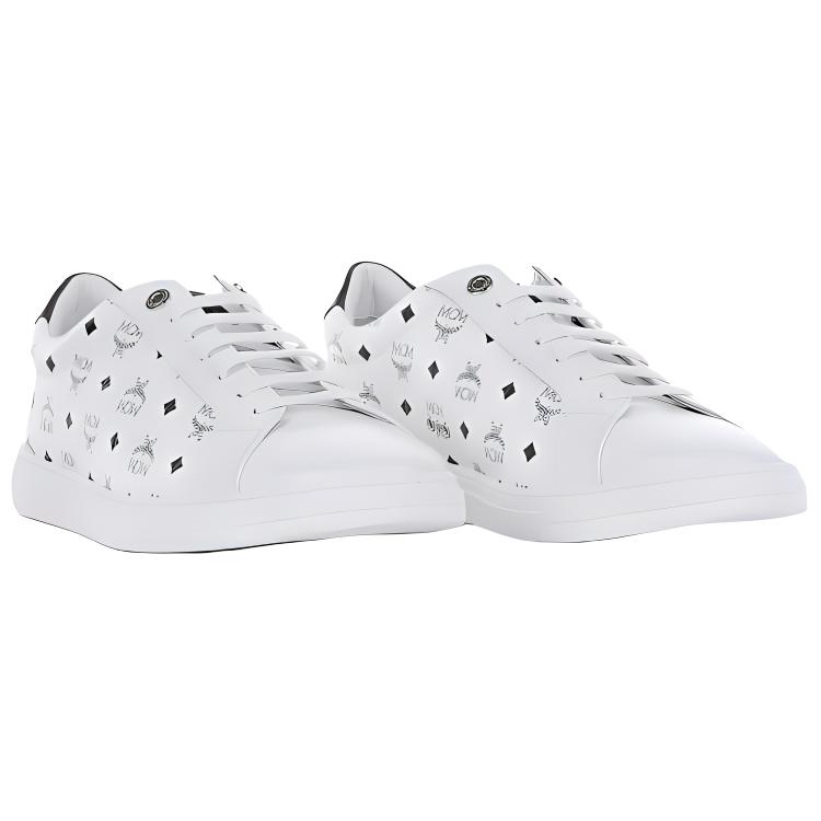 MCM Low Top Lace Up 'White' 圖 3