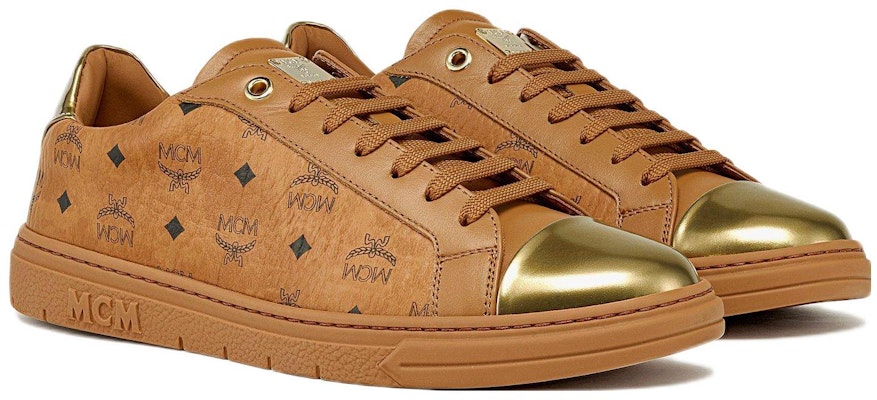 Kasut Fesyen MCM Low-Top Hujung Bulat 'Kulit Monogram Coklat' MEXDSTD07CO Lookbook Kasut Fesyen MCM Low-Top Hujung Bulat 'Kulit Monogram Coklat' MEXDSTD07CO