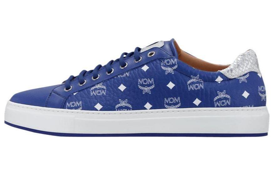 MCM Low Top Sneaker 'Blue Purple' MEXASMM10H1045