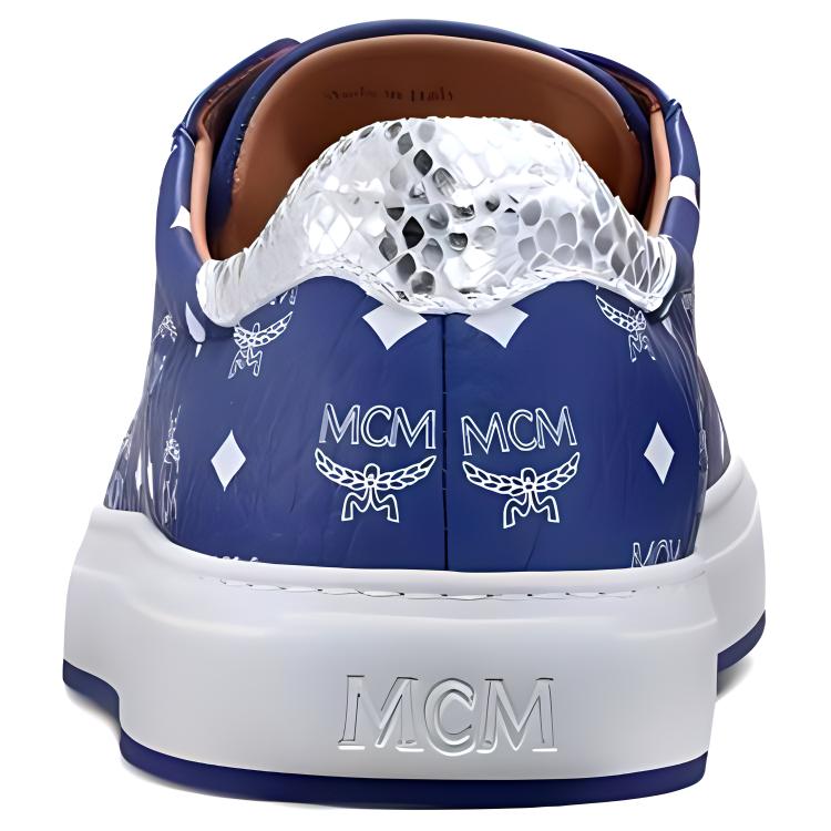 MCM Low Top Sneaker 'Blue Purple' 圖 3
