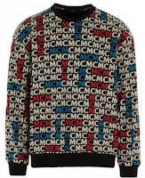 MCM Monogram Print Long-Sleeve Crewneck Sweatshirt Black () MHAAAMD01-MW MCM Monogram Print Long-Sleeve Crewneck Sweatshirt Black () MHAAAMD01-MW