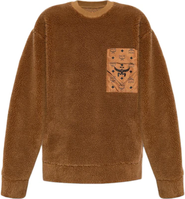 MCM 拼接圓領寬鬆肩設計衛衣 棕色 MHAEAMM07CO Buy MCM 拼接圓領寬鬆肩設計衛衣 棕色 MHAEAMM07CO