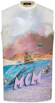 MCM Planet Print Sleeveless Dress Multicolor. MFODAMM01WG00L Order MCM Planet Print Sleeveless Dress Multicolor. MFODAMM01WG00L