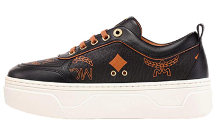 MCM Platform Low-Top Sneaker 'Black Unisex' MESDASW01BK