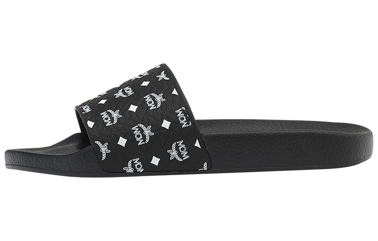 Buy Selipar Logo Getah MCM 'Hitam' MEXCSMM22BK