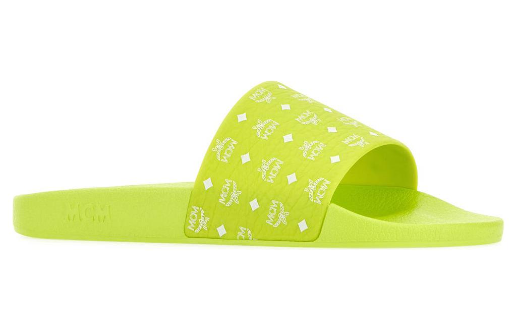 Order MCM Sandalias Abiertas de Goma 'Verde' MEXCAMM17J7