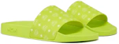 Lookbook MCM Sandalias Abiertas de Goma 'Verde' MEXCAMM17J7