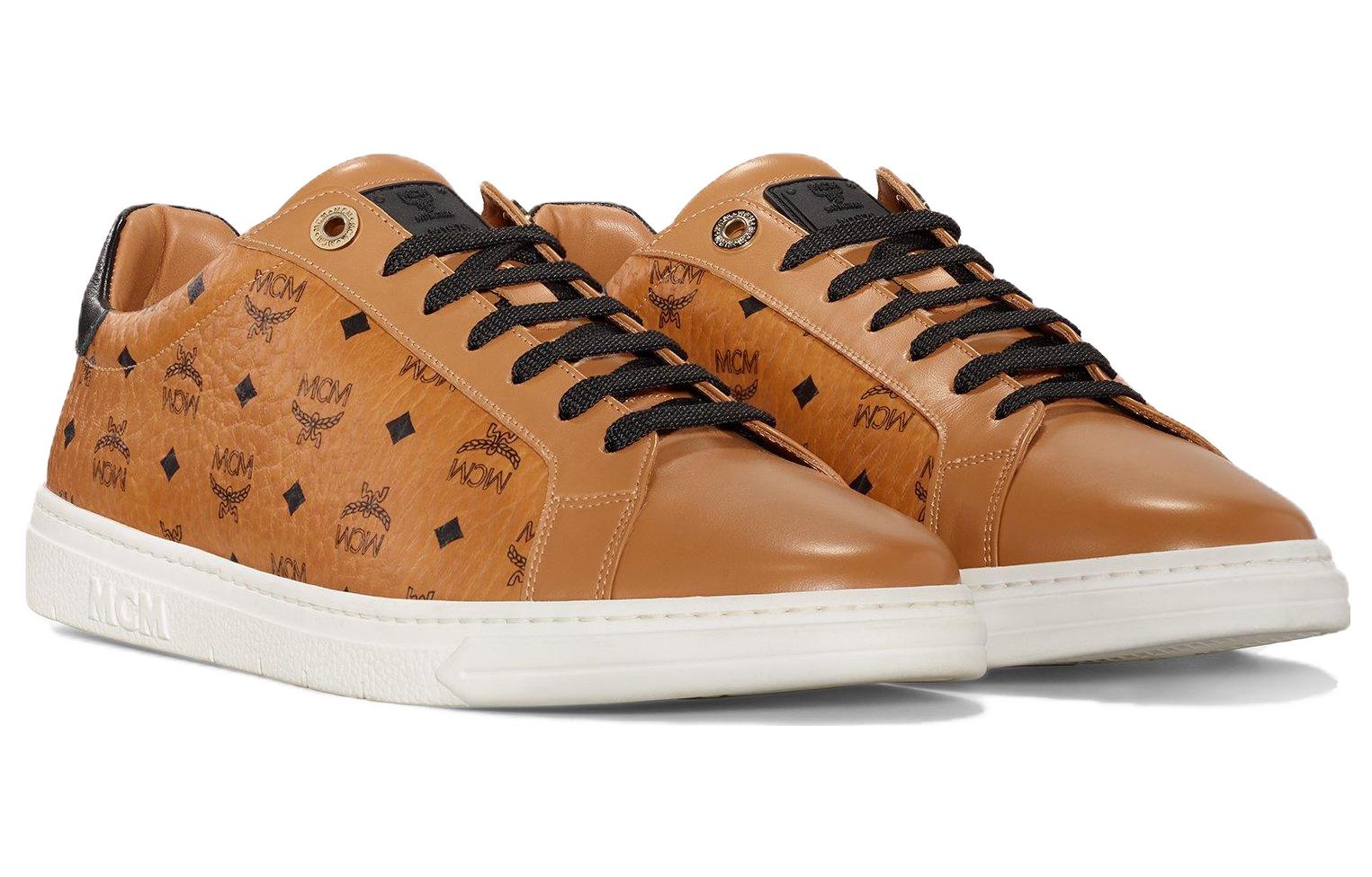 Order MCM Sepatu Skate 'Cokelat' MEXCSMM21CO