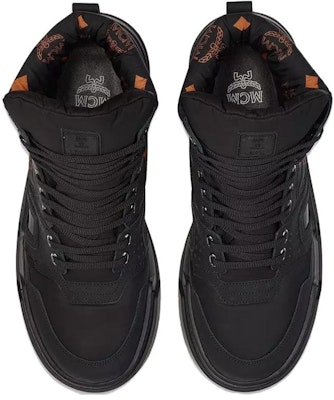 MCM Skyward Hi 'Calfskin Black High-Top' MEXDASW04BK041 Lookbook MCM Skyward Hi 'Calfskin Black High-Top' MEXDASW04BK041