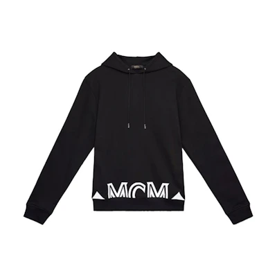 MCM Solid Color Hoodie Black MHA9ADA72-BK