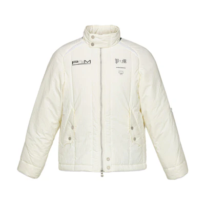 MCM Solid Stripe Track Jacket Green () MHJCSJP02GR00M