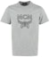 Buy MCM SS22 Grey Logo Print Crew Neck Short Sleeve T-Shirt. MHTBSMM09EH