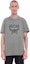 Lookbook MCM SS22 Grey Logo Print Crew Neck Short Sleeve T-Shirt. MHTBSMM09EH