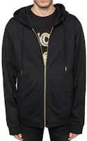 MCM SS23 Black Solid Color Zip-Up Hoodie Jacket MHJ9SMM29BK1 MCM SS23 Black Solid Color Zip-Up Hoodie Jacket MHJ9SMM29BK1