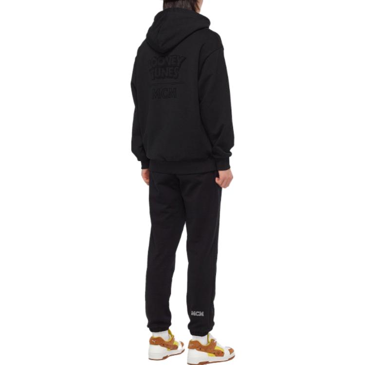 Purchase MCM SS23 卡通鴨圖案連帽上衣 黑色 MHADSMM05BK00