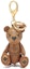 Order MCM SS23 Monogram Bear Key Charm Keychain Unisex Couple Accessory in Cognac. MXZAAXL01CO001【】