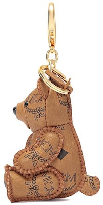 MCM SS23 Monogram Bear Key Charm Keychain Unisex Couple Accessory in Cognac. MXZAAXL01CO001【】 Shop MCM SS23 Monogram Bear Key Charm Keychain Unisex Couple Accessory in Cognac. MXZAAXL01CO001【】
