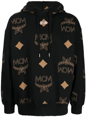 MCM SS23 黑曜石黑滿版印花棉質連帽衫 MHADSJP01 Buy MCM SS23 黑曜石黑滿版印花棉質連帽衫 MHADSJP01