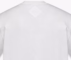 Purchase MCM SS24 男女款白色圓領短袖T恤附品牌徽標補丁。 MHTEAMM07WT