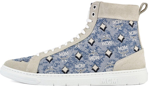 MCM Terrain 'Biru Muda Vintage High-Top Kanvas' MEXBATQ04LU041 Buy MCM Terrain 'Biru Muda Vintage High-Top Kanvas' MEXBATQ04LU041