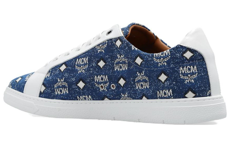 Lookbook MCM Terrain Low 'Azul Denim Blanco' MEXDSTD01LE