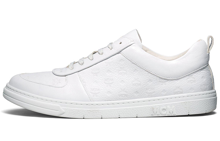 MCM Terrain Lo 'White Leather' MEXBSMM04WT040