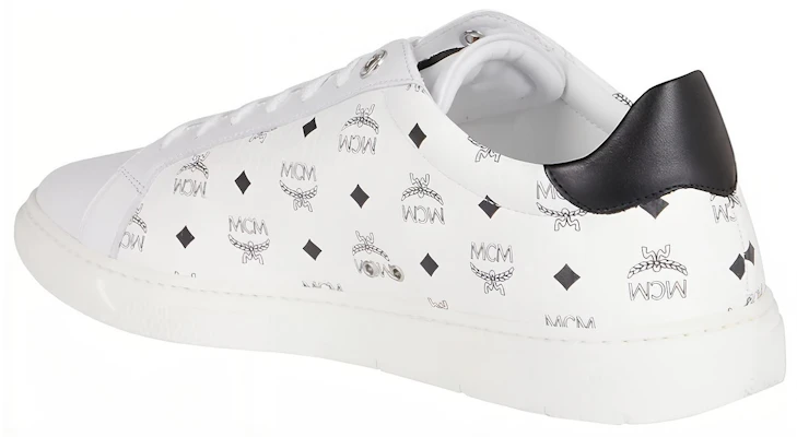 MCM Visetos Low ''Bianco Nero'' MEXAAMM11WT Shop MCM Visetos Low ''Bianco Nero'' MEXAAMM11WT