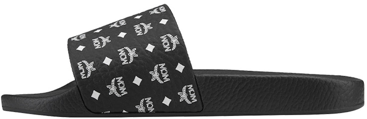 MCM Visetos Rubber Slide 'Black' MEX8AMM60BK042 Buy MCM Visetos Rubber Slide 'Black' MEX8AMM60BK042
