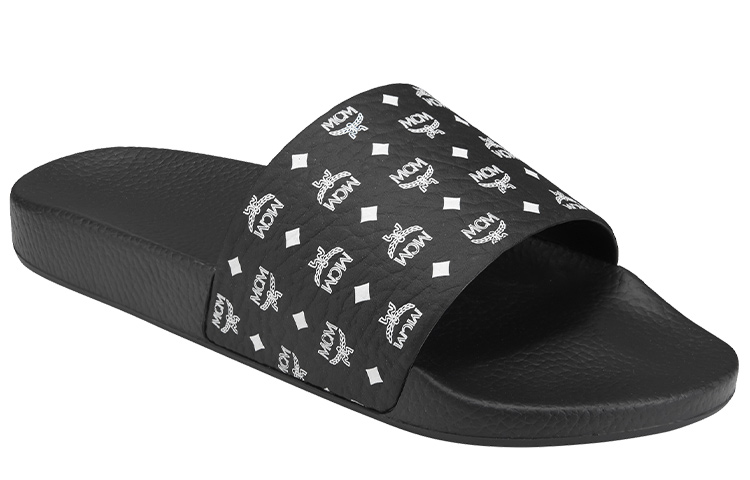 MCM Visetos Rubber Slide 'Black' 圖 2
