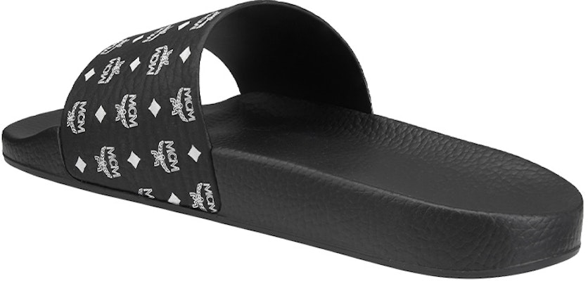 MCM Visetos Rubber Slide 'Black' MEX8AMM60BK042 Lookbook MCM Visetos Rubber Slide 'Black' MEX8AMM60BK042