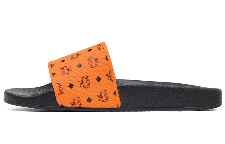 MCM Visetos Slide 'Orange' MEX8AMM60O9042