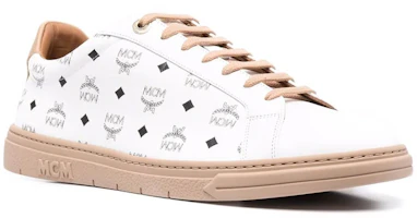 Order MCM Visetos Terrain Lo 拼色運動鞋 米色