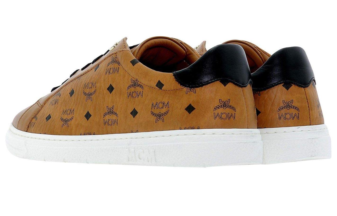 Lookbook MCM Visetos Terrain Low ''Monogramm-Print - Cognac'' MEXAAMM11CO