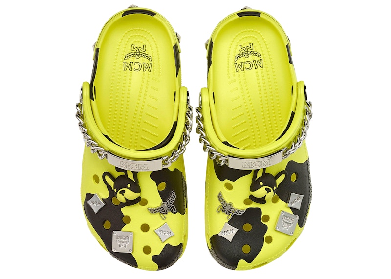 Order MCM x Crocs 经典洞洞鞋2 '黄色迷彩' 208077-73O