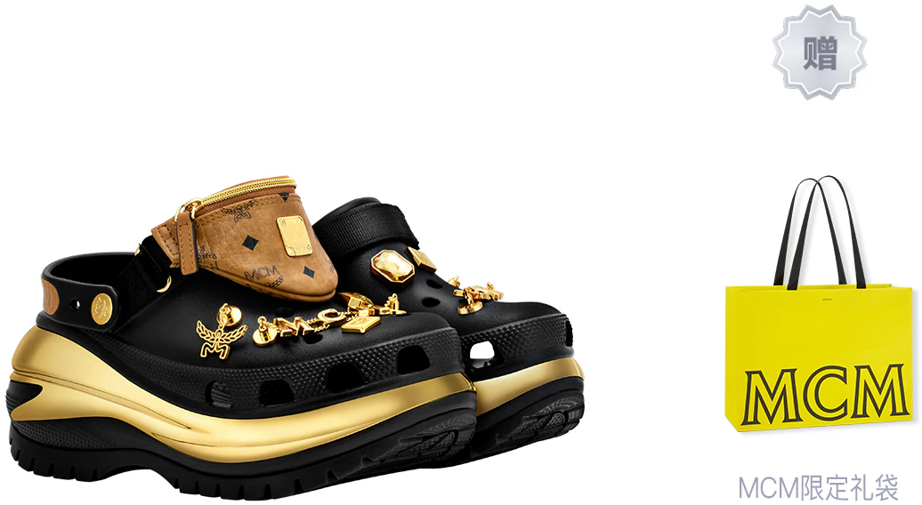 mcm-x-crocs-classic-clog-flex-adapt-trendy-design-black-mexdamm-08-bk-001