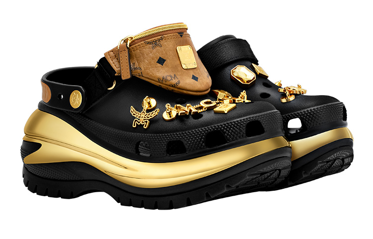 Shop MCM x Crocs Classic Clog Schwarz ''Flex Adapt Trendiges Design'' MEXDAMM08BK001